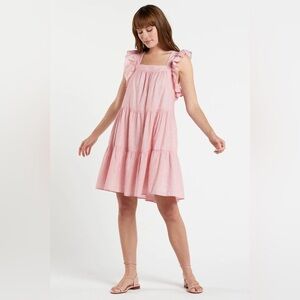 Marie Oliver Sailor Dress, Cayenne Stripe
